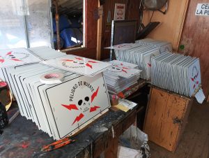 Placas Peligro de Muerte